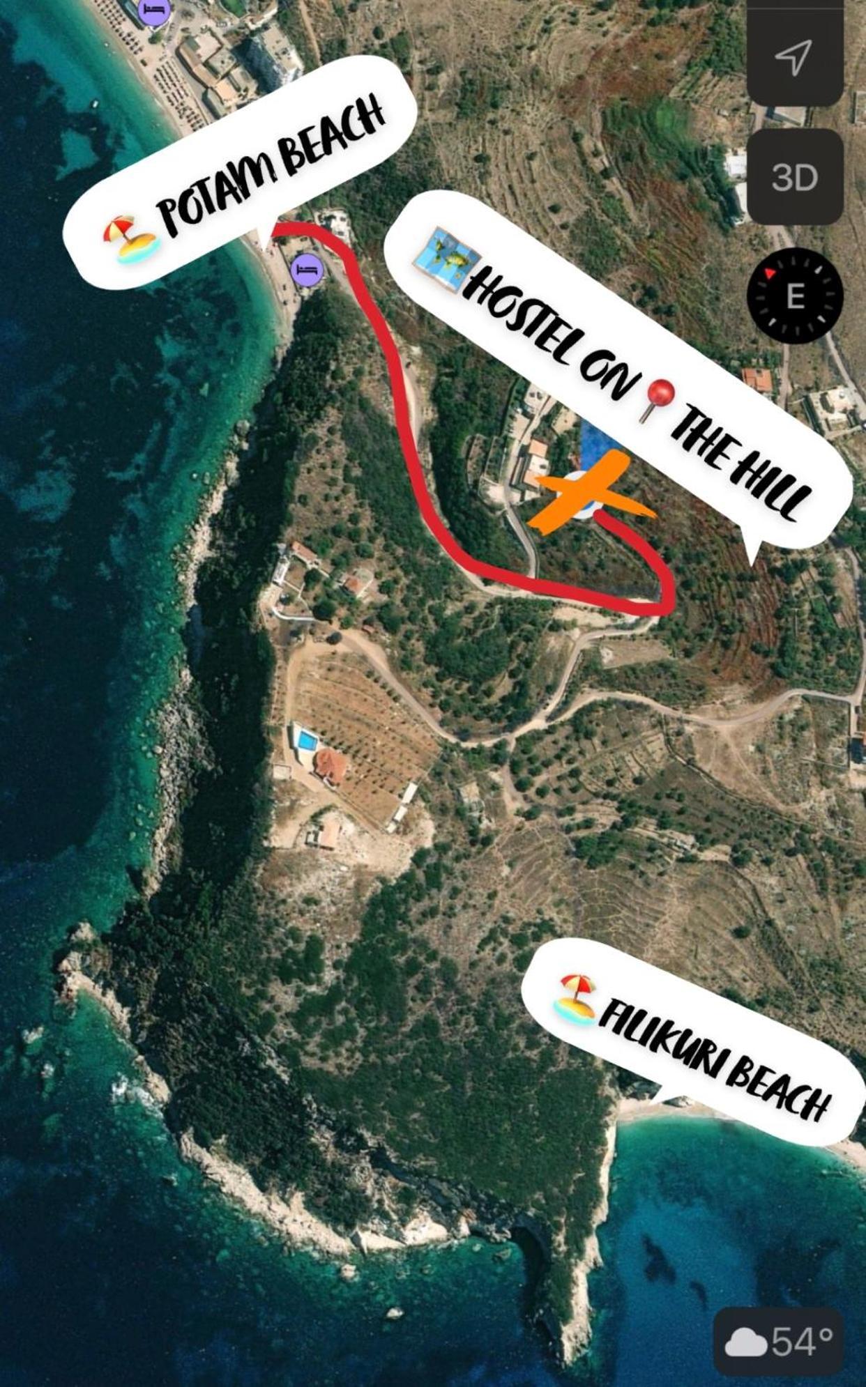 Hostel On The Hill - By Filikuri Beach Himare Exteriör bild