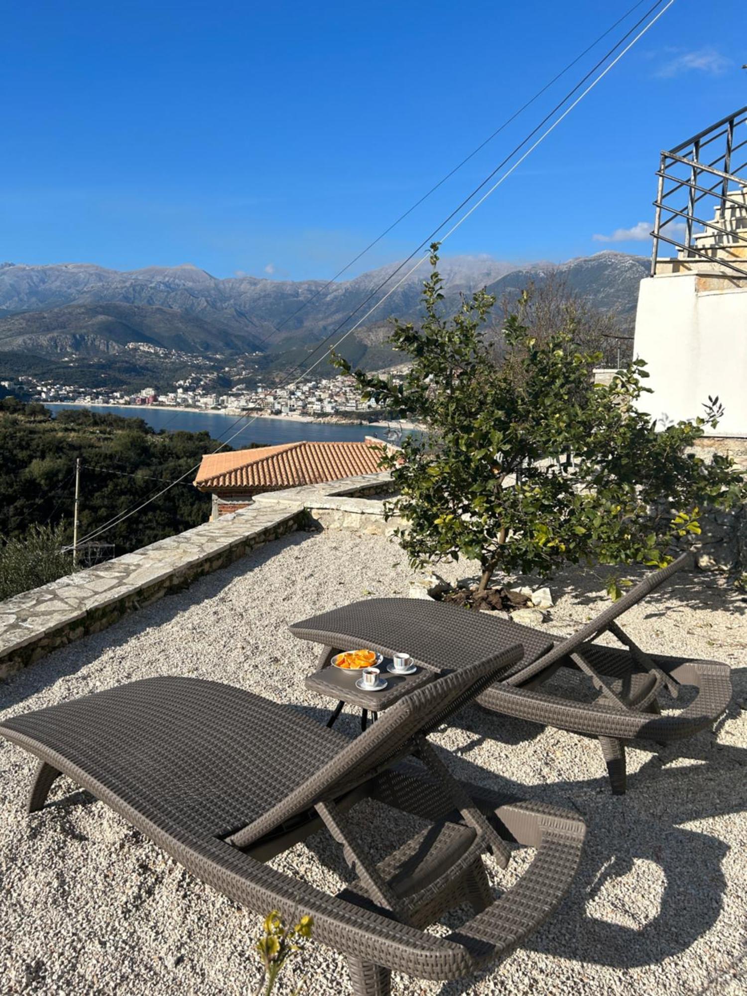 Hostel On The Hill - By Filikuri Beach Himare Exteriör bild